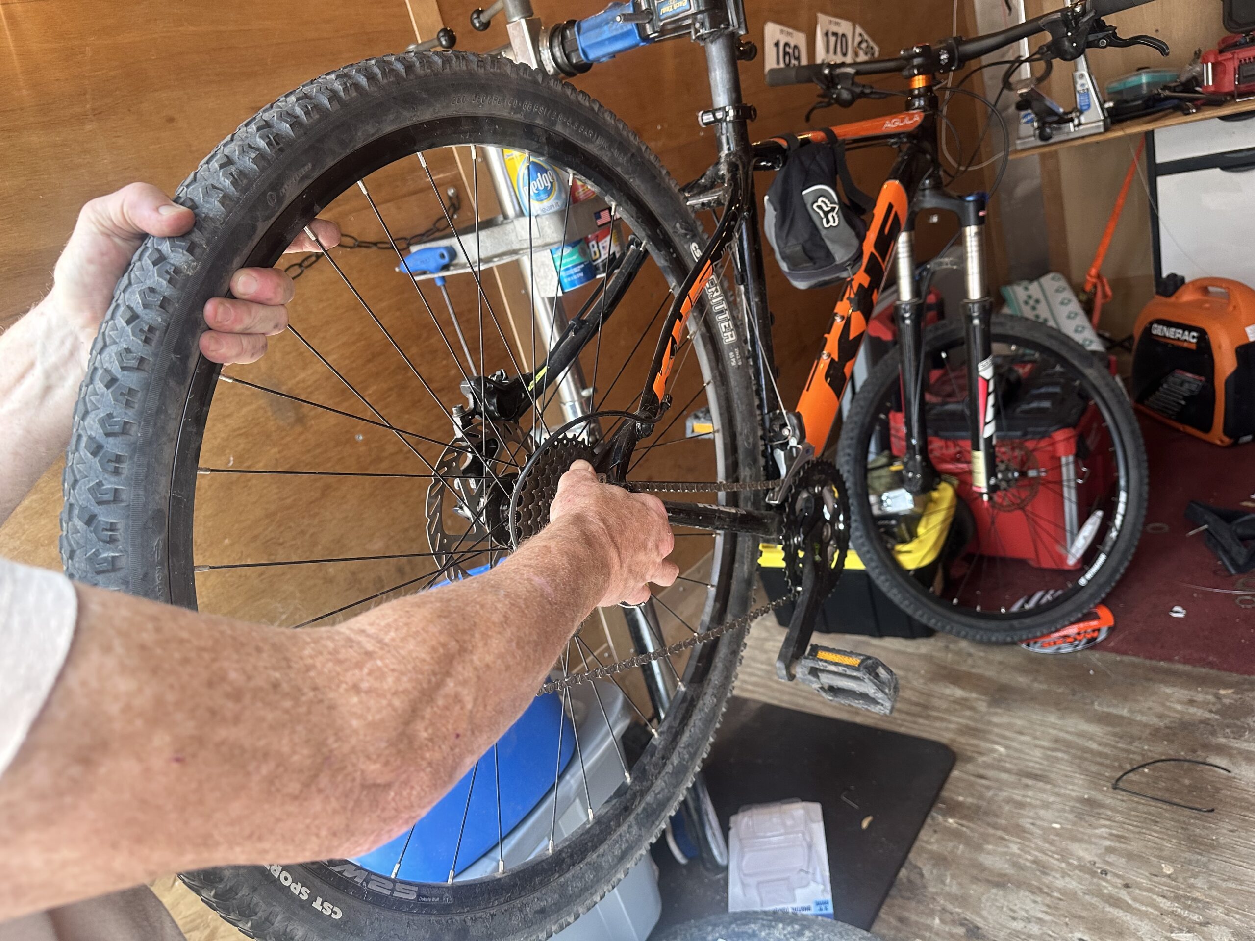 Bicycle repair